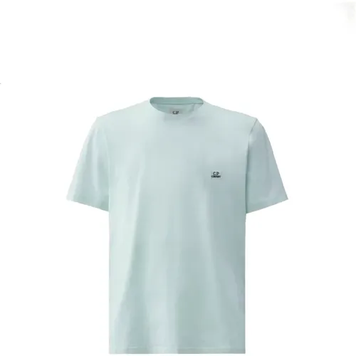 Short Sleeve Logo Print T-shirt , male, Sizes: XL, L, 2XL, M - C.P. Company - Modalova