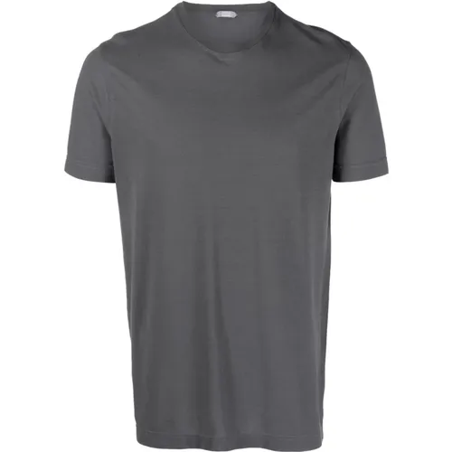 Stylish T-shirts and Polos , male, Sizes: L, 2XL, XL, M - Zanone - Modalova