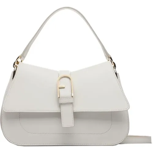 Flow Top Handle Bag Marshmallo , female, Sizes: ONE SIZE - Furla - Modalova