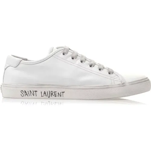 Hochwertige Leder-Sneaker für Männer - Saint Laurent - Modalova