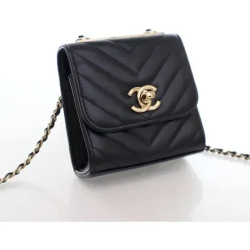 Pre-owned Leather chanel-bags , female, Sizes: ONE SIZE - Chanel Vintage - Modalova