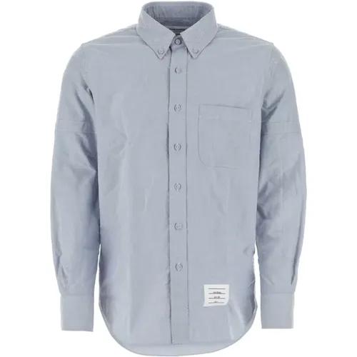 Cerulean Oxford Hemd , Herren, Größe: XL - Thom Browne - Modalova