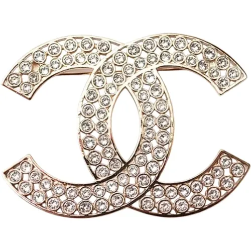 Pre-owned Metal brooches , female, Sizes: ONE SIZE - Chanel Vintage - Modalova