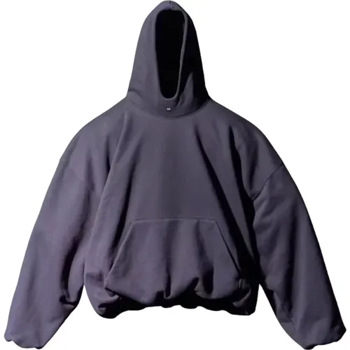 Limitierte Auflage Logo Hoodie Dunkelgrau , Herren, Größe: 2XL - Balenciaga - Modalova