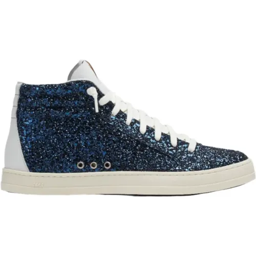 Leder Hi-Top Skate Sneakers , Damen, Größe: 37 EU - P448 - Modalova