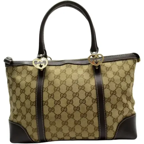 Pre-owned Canvas gucci-bags , female, Sizes: ONE SIZE - Gucci Vintage - Modalova