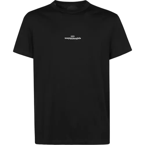 Lässiges Baumwoll T-Shirt , Herren, Größe: XL - Maison Margiela - Modalova