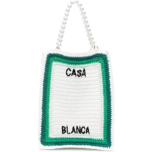 Stylish Tote Bag , unisex, Sizes: ONE SIZE - Casablanca - Modalova