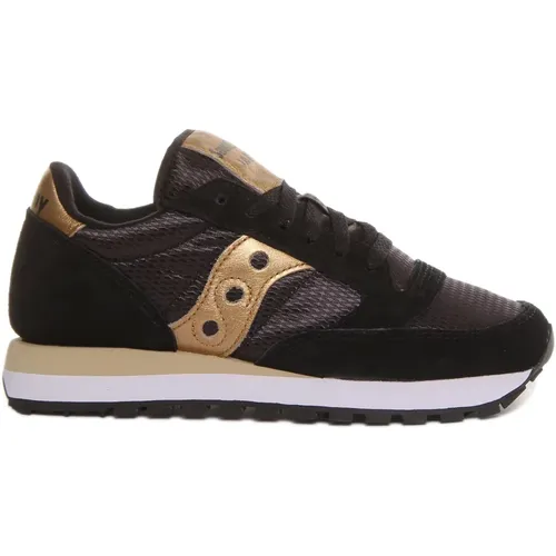 Gold Jazz Original Women Sneakers , female, Sizes: 2 1/2 UK - Saucony - Modalova