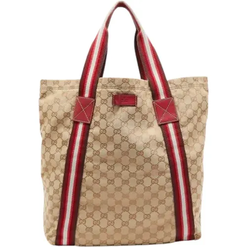 Pre-owned Canvas totes , female, Sizes: ONE SIZE - Gucci Vintage - Modalova