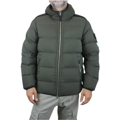 Hooded Quilted Parka , male, Sizes: XL - Stone Island - Modalova