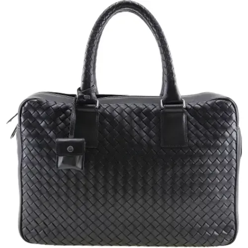 Pre-owned Leather travel-bags , female, Sizes: ONE SIZE - Bottega Veneta Vintage - Modalova