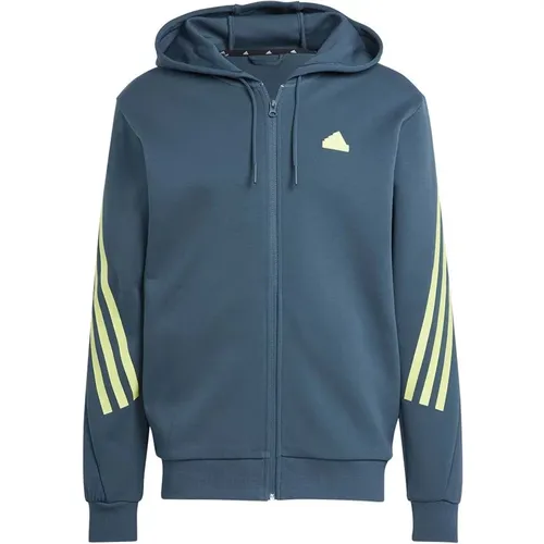 Future Icons 3 Streifen Hoodie , Herren, Größe: L - Adidas - Modalova