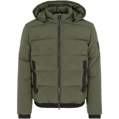Hooded Padded Jacket , male, Sizes: XL - Emporio Armani EA7 - Modalova