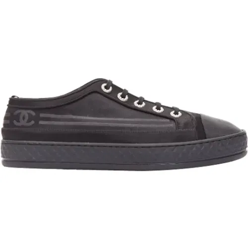 Pre-owned Stoff sneakers - Chanel Vintage - Modalova