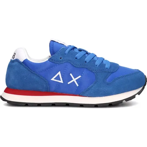 Jungen Tom Solid Sneakers Blau - Sun68 - Modalova