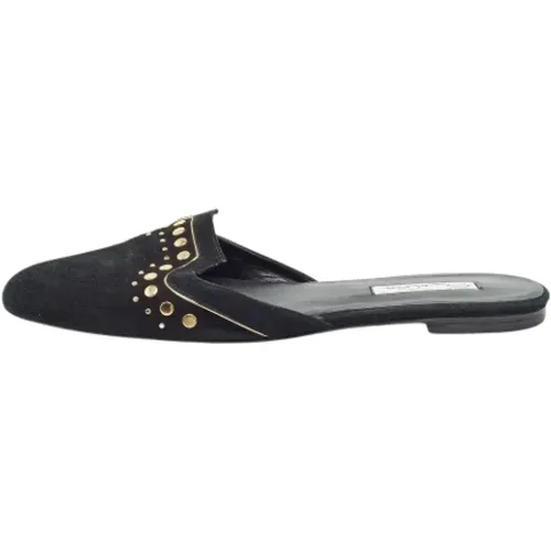 Pre-owned Suede flats , female, Sizes: 8 UK - Oscar De La Renta Pre-owned - Modalova