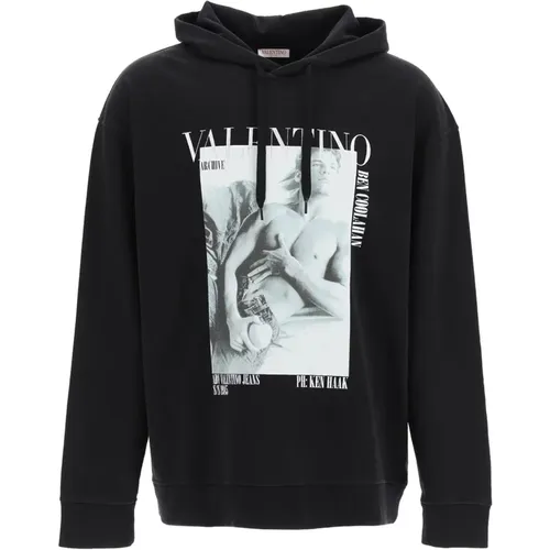 Graphic Printed Sweatshirt , male, Sizes: S, M - Valentino - Modalova