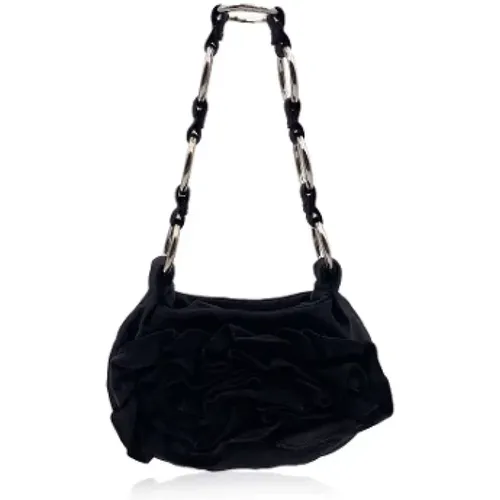 Pre-owned Metal shoulder-bags , female, Sizes: ONE SIZE - Yves Saint Laurent Vintage - Modalova