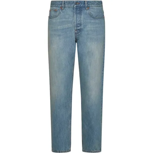 Stylish Jeans in White/ , male, Sizes: W32, W31, W30 - Valentino - Modalova