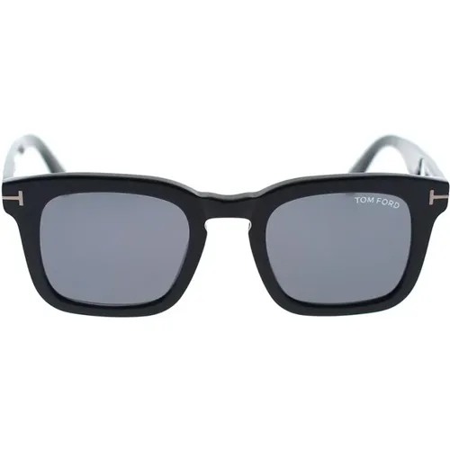 Klassische Quadratische Sonnenbrille Dax , unisex, Größe: 48 MM - Tom Ford - Modalova