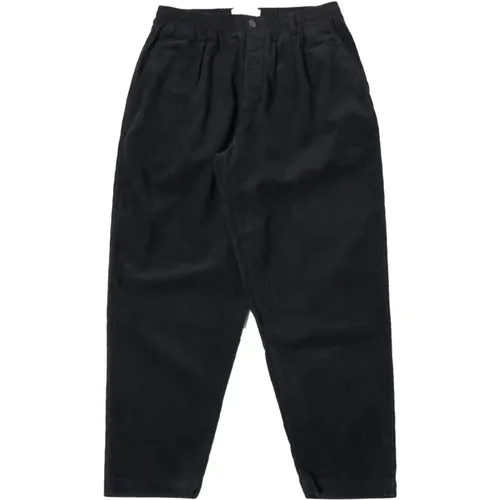 Corduroy Tapered Pants , male, Sizes: W32, W30 - Universal Works - Modalova