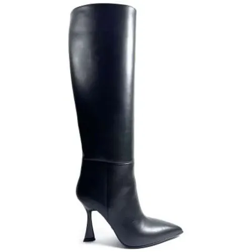 Leather Boot with Leather Sole , female, Sizes: 4 UK, 5 UK - Sergio Levantesi - Modalova