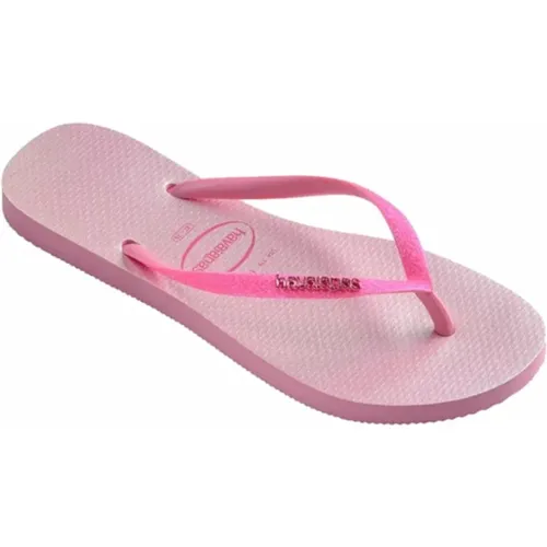 Glitter Iridescent Slim Flipflops,Glitter Iridescent Slim Flip Flops - Havaianas - Modalova