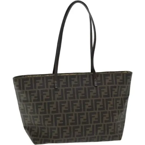 Pre-owned Canvas totes , female, Sizes: ONE SIZE - Fendi Vintage - Modalova