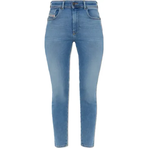 Slandy-High super-skinny jeans , Damen, Größe: W25 L32 - Diesel - Modalova