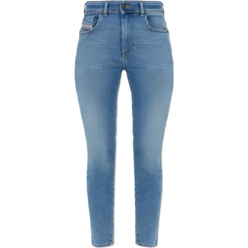 Slandy-High super-skinny jeans , Damen, Größe: W30 L32 - Diesel - Modalova
