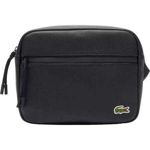 Sporty Crossbody Bag with Exterior Pocket , Herren, Größe: ONE Size - Lacoste - Modalova