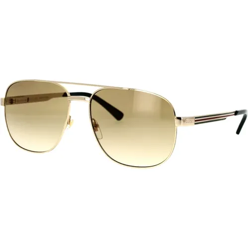 Vintage Sunglasses Gg1223S 001 , male, Sizes: 60 MM - Gucci - Modalova