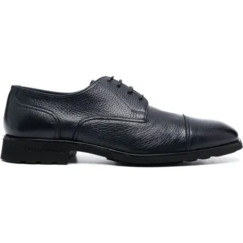 Elegant Closed Formal Leather Shoes , male, Sizes: 12 UK, 10 UK - Casadei - Modalova