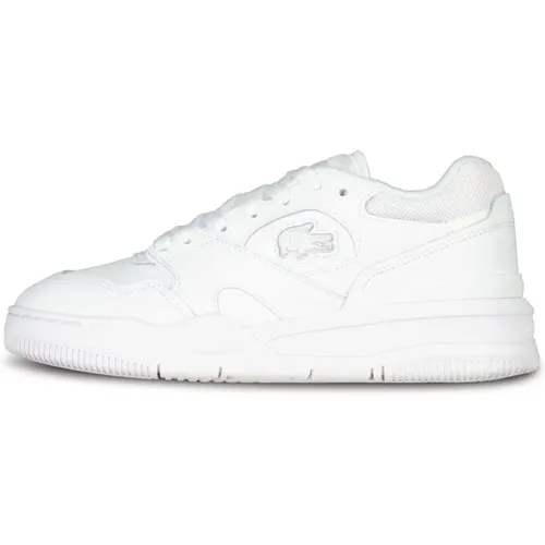 Logo Sneaker in Matte Leather , female, Sizes: 8 UK, 5 1/2 UK, 6 1/2 UK, 4 UK - Lacoste - Modalova