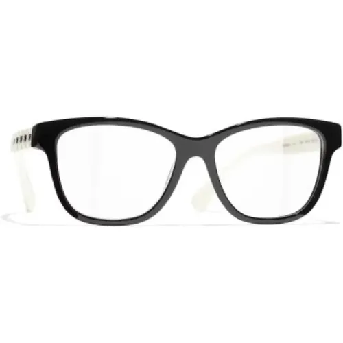 Schwarze Optische Brille mit Originalzubehör,Klassische Schwarze Optische Brille - Chanel - Modalova
