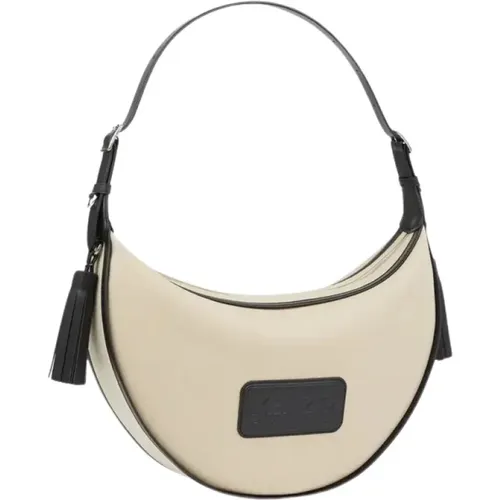 Hobo Bag with Leather Pompons , female, Sizes: ONE SIZE - Kenzo - Modalova