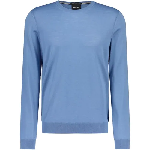 Slim-Fit Wollpullover , Herren, Größe: 2XL - Hugo Boss - Modalova