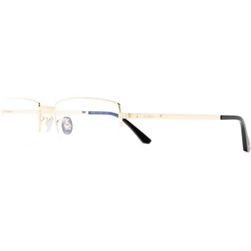 Goldene Optische Brille für den täglichen Gebrauch - Cartier - Modalova