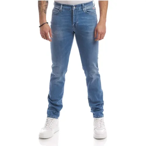 Slim-fit Jeans , male, Sizes: W34 - Roy Roger's - Modalova