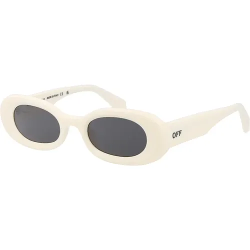 Stylische Amalfi Sonnenbrille für den Sommer Off - Off White - Modalova