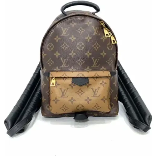 Pre-owned Canvas backpacks , male, Sizes: ONE SIZE - Louis Vuitton Vintage - Modalova