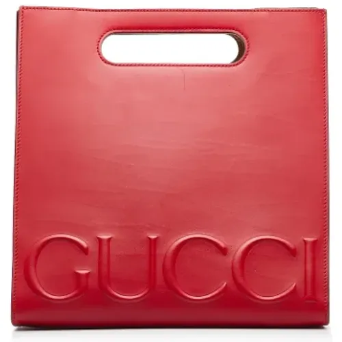 Pre-owned Leather totes , female, Sizes: ONE SIZE - Gucci Vintage - Modalova