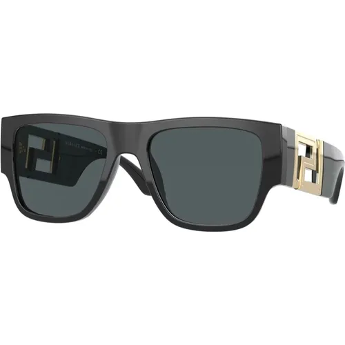 Greca VE 4403 Sunglasses , male, Sizes: 57 MM - Versace - Modalova