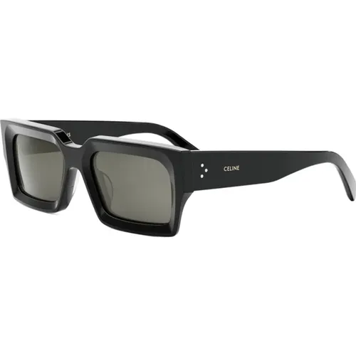 Modern Rectangular Sunglasses 3 Dots , male, Sizes: 54 MM - Celine - Modalova