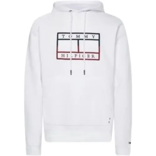 Hoodie , male, Sizes: S - Tommy Hilfiger - Modalova