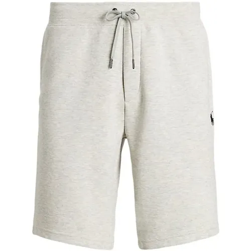 Graue Shorts mit Taillenband , Herren, Größe: M - Ralph Lauren - Modalova