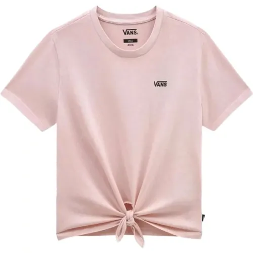 Stilvolles Knoten-T-Shirt für modebewusste Frauen - Vans - Modalova