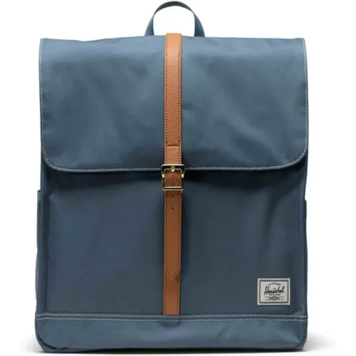 Blauer Mirage Stadtrucksack mit weißer Naht - Herschel - Modalova