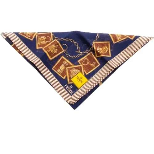 Pre-owned Fabric scarves , female, Sizes: ONE SIZE - Fendi Vintage - Modalova